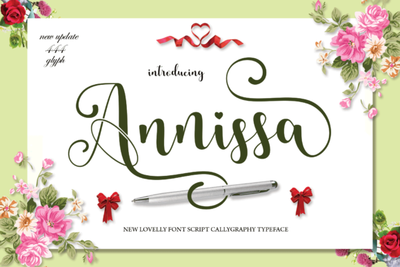 Annissa: A Magical Script Font