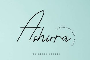 Ashirra: A Script Font for Editorial Elegance