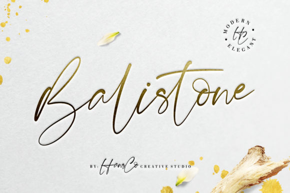 Beautiful Script Font for Editorial Design