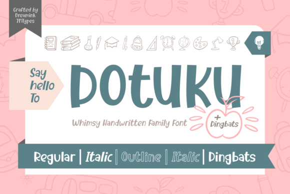 Dotuku: A Font for Polished Branding
