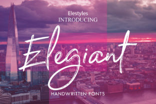 Elegiant Font: Elegant Script for Web Design
