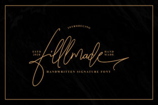 Fillmade: Elegant Script Font