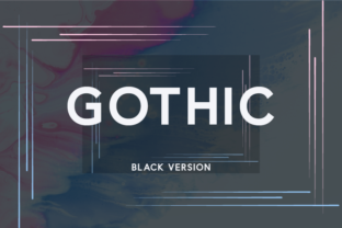 Gothic Black Font: Modern Typography for Digital Marketing