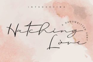 Hatching Love Font Review