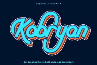 Kobryan: A Classy Script Font