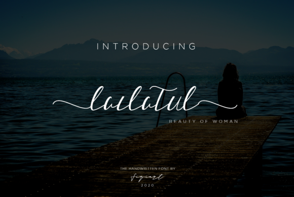 Lailatul: A Playful Script Font