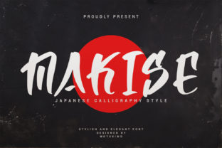 Makise Font: Dynamic Script for Editorial Design