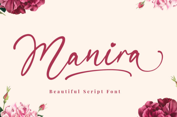 Manira: A Magical Script Font