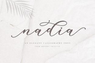 Nadia: A Script Font for Web Designers