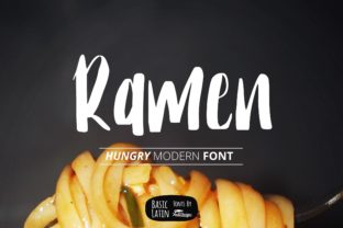 Ramen: A Script Font for Real Projects