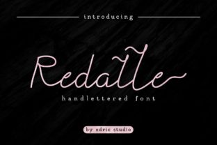 Redalle: A Stylish Script Font for Campaigns
