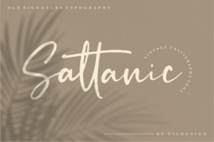 Sattanic Font: Vintage Script for Editorial Design
