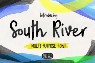 South River: A Playful Font for Creative Projects