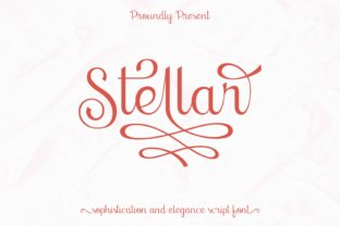 Stellar: A Script Font for Real-World Design