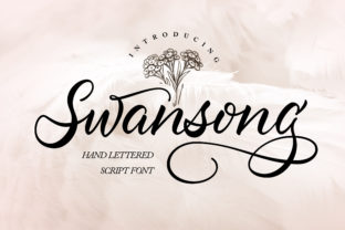 Swansong: A Beautiful Script Font