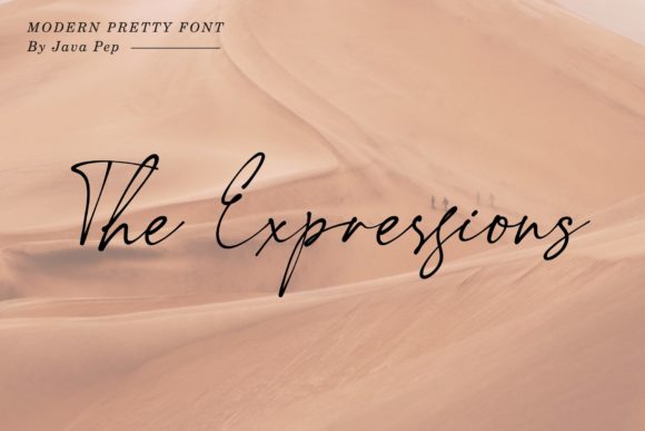 The Expressions Font: A Stylish Script for Digital Marketing