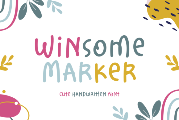 Winsome Marker: A Handwritten Font for Creative Projects