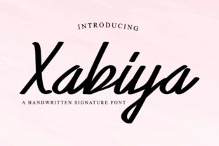 Xabiya: A Sharp Script Font for Business