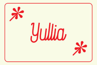 Yullia: A Smooth Round Font for Creative Projects